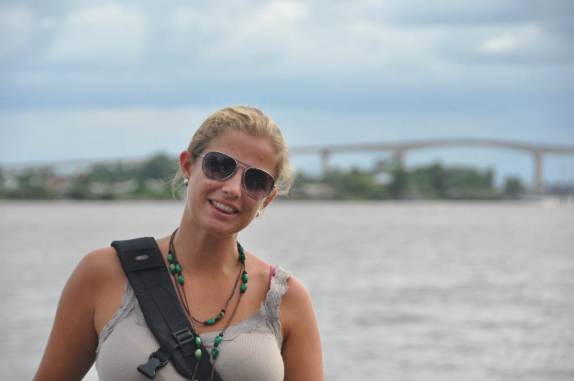 Na orla do rio Suriname, em Paramaribo, capital do país